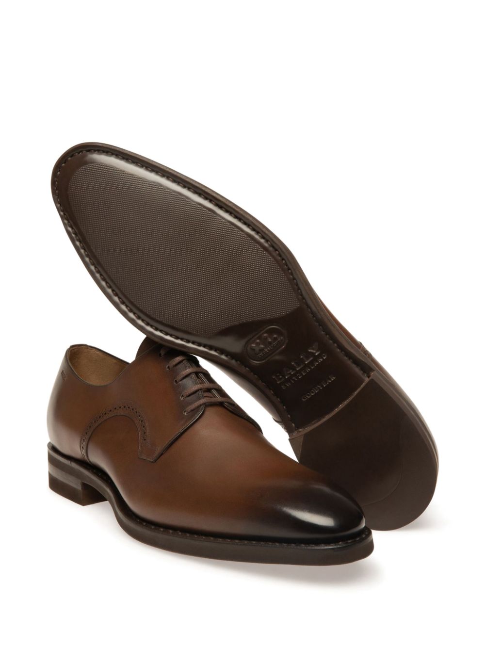 Bally Scribe Novo derby schoenen Bruin