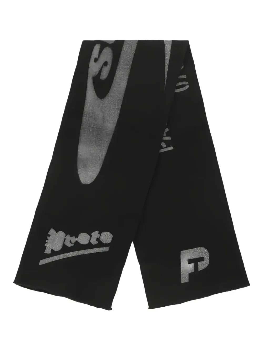 PROTOTYPES Football scarf | Black | Image 1