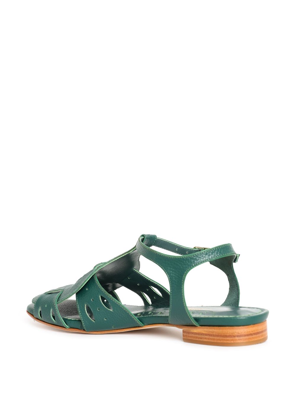 Sarah Chofakian Miller sandals Green