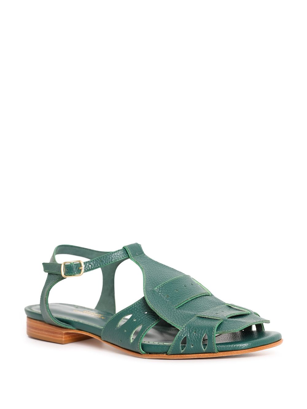 Sarah Chofakian Miller sandals Green