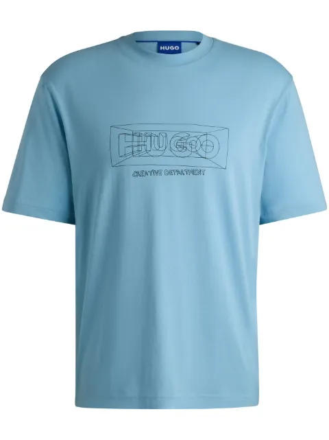 HUGO Camiseta com estampa de logo