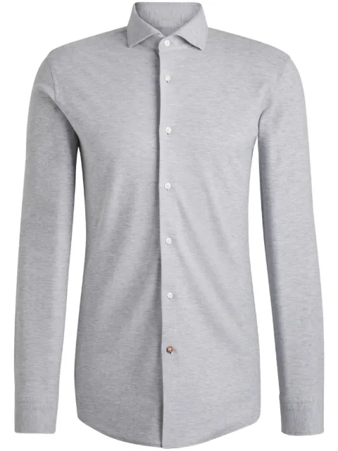 BOSS cotton-piqué jersey shirt