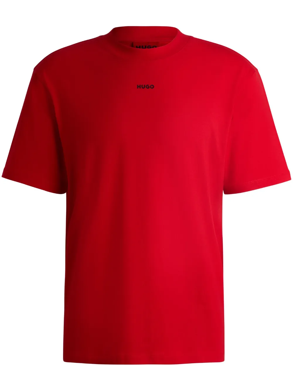 HUGO Camiseta de algodão | Vermelho | Image 1