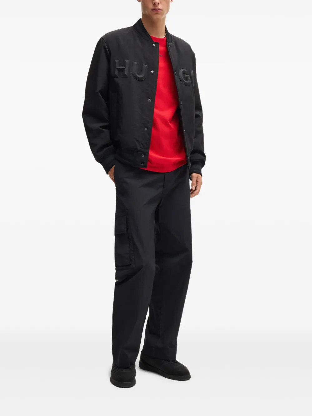 HUGO Camiseta de algodão | Camisetas | Image 2