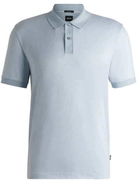 BOSS cotton polo shirt