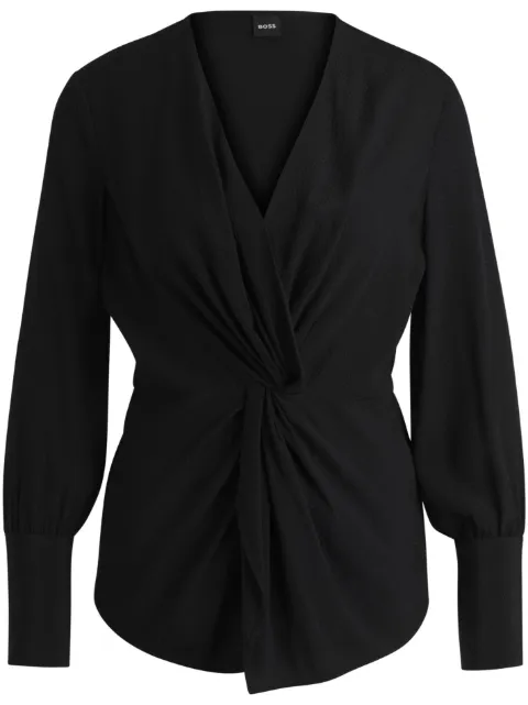 BOSS Blusa com detalhe torcido