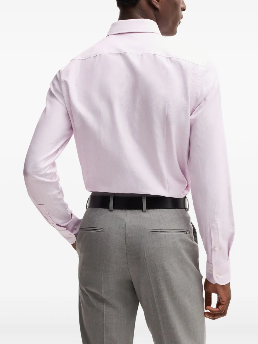 Shop Hugo Boss Hank Shirt In Pink