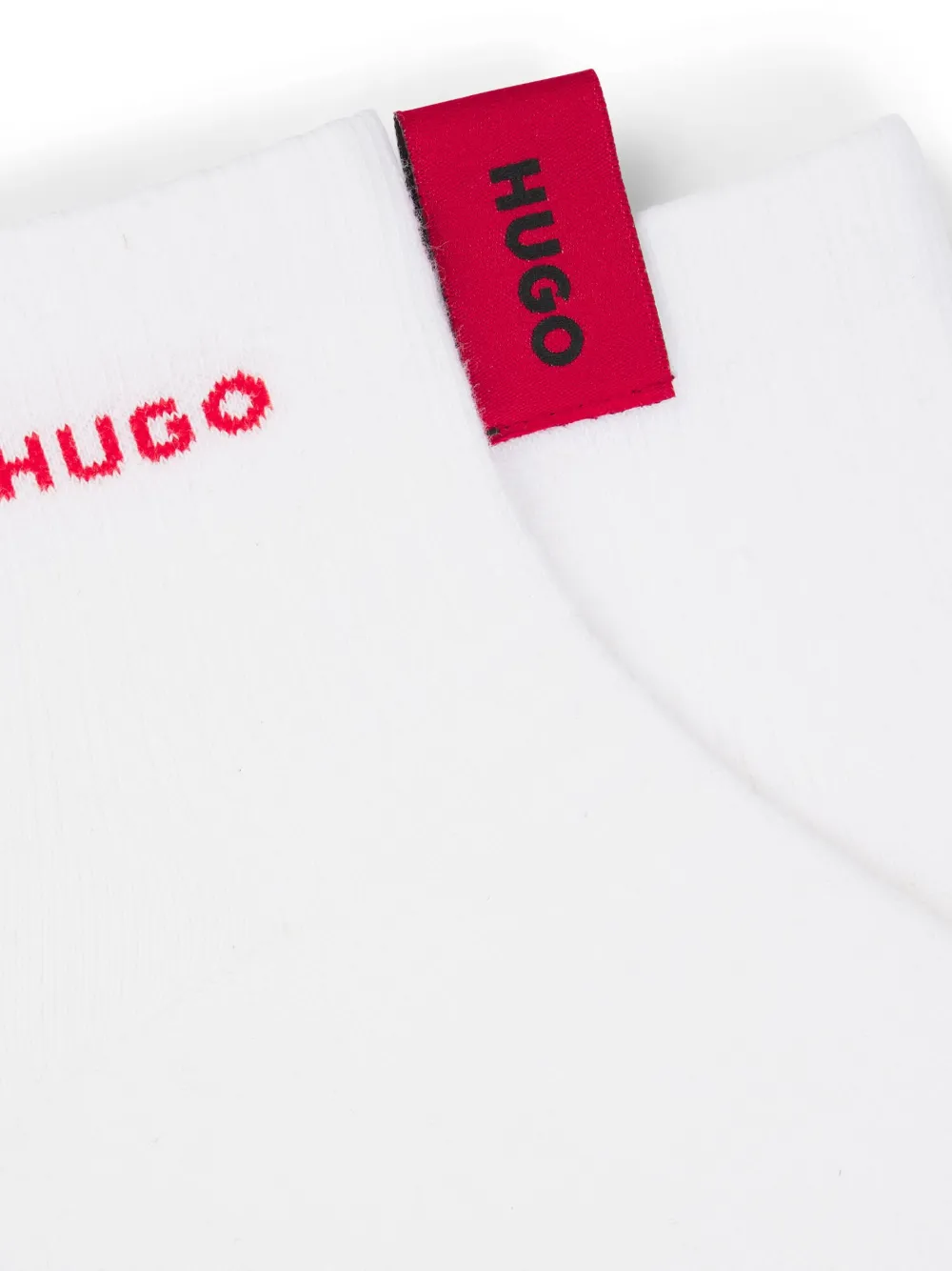 HUGO Par de meias com logo intarsia | Image 2