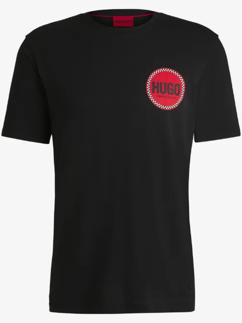 HUGO playera con logo estampado