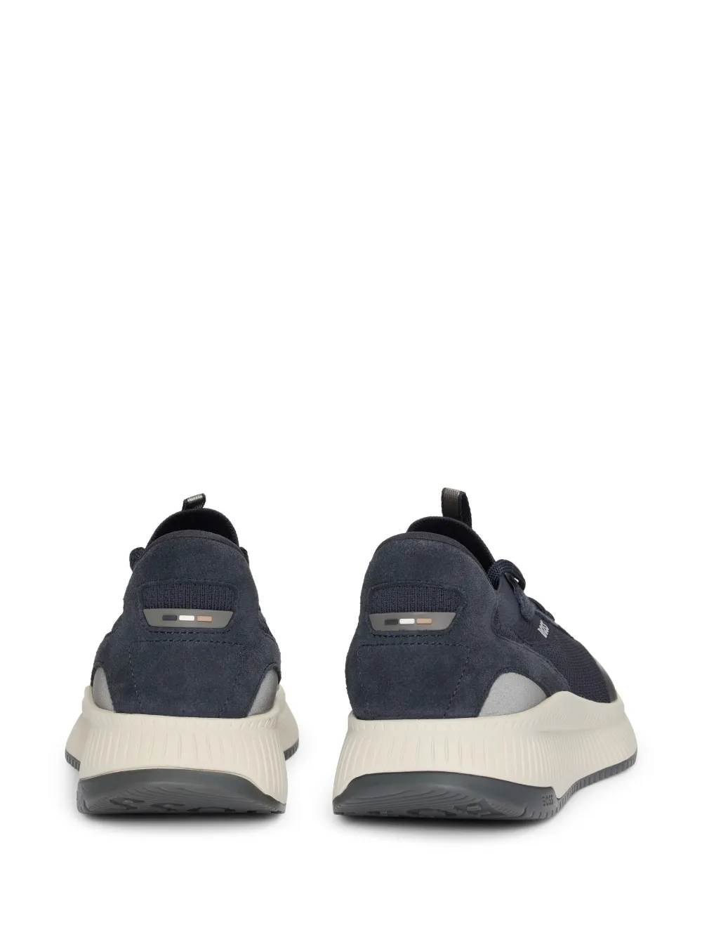 BOSS mesh-panelling sneakers Blue