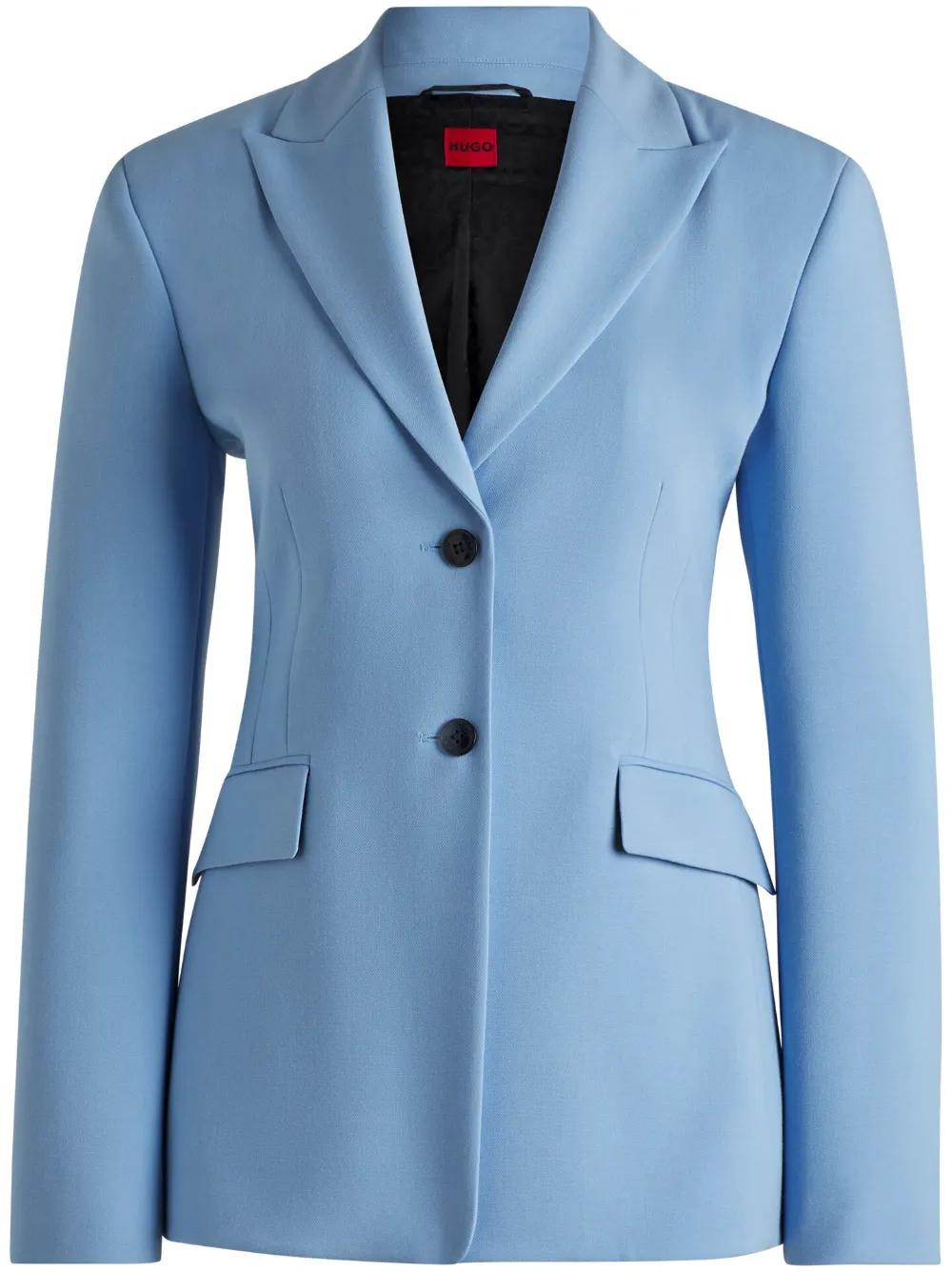 HUGO Blazer met enkele rij knopen Blauw