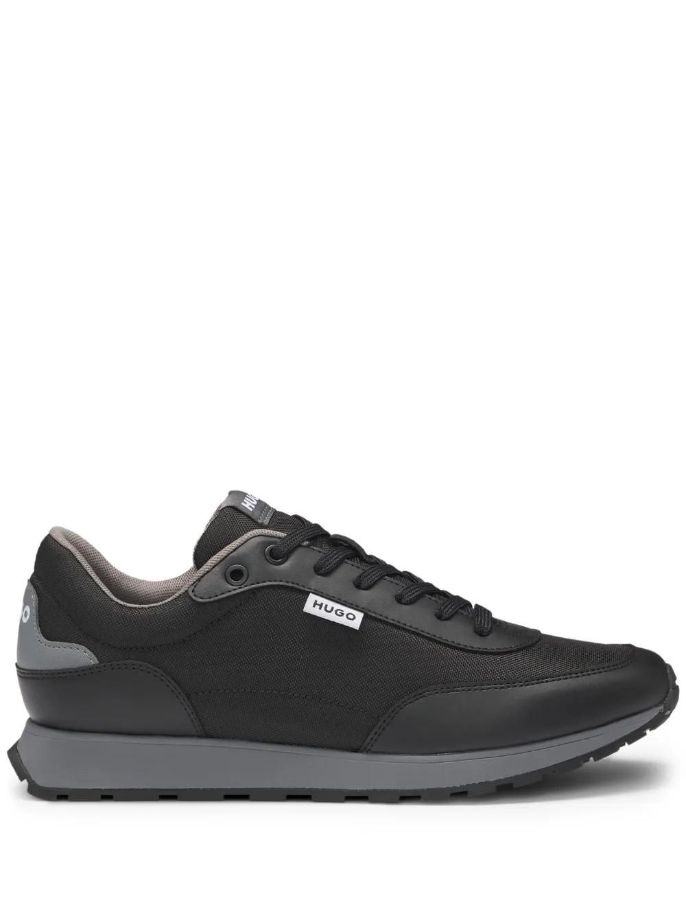 HUGO panelled sneakers Black