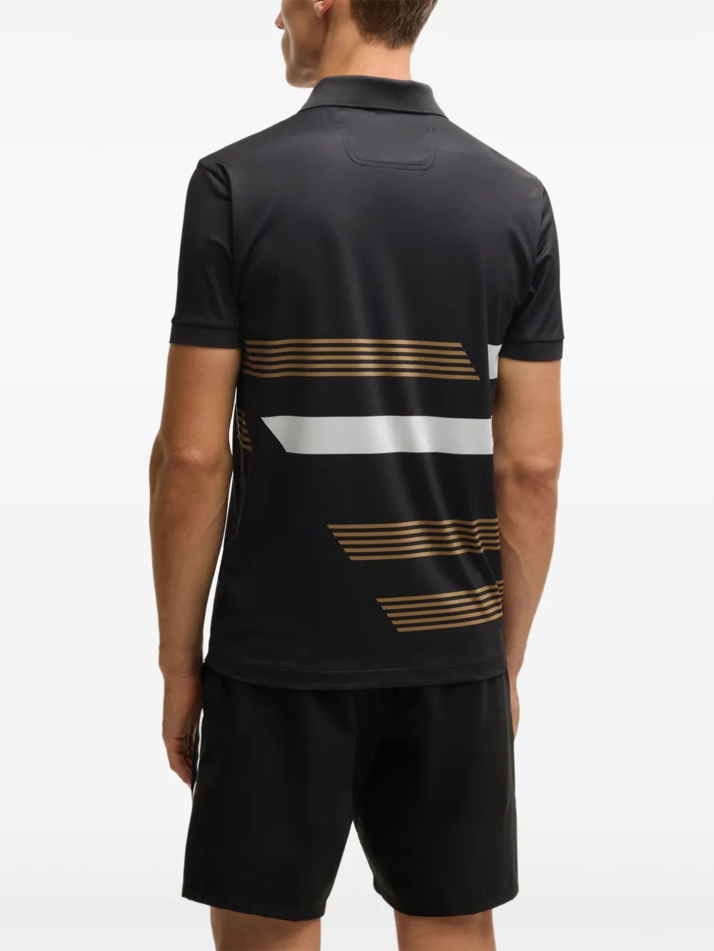 BOSS Paddy poloshirt Zwart