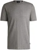 BOSS striped T-shirt - Grey