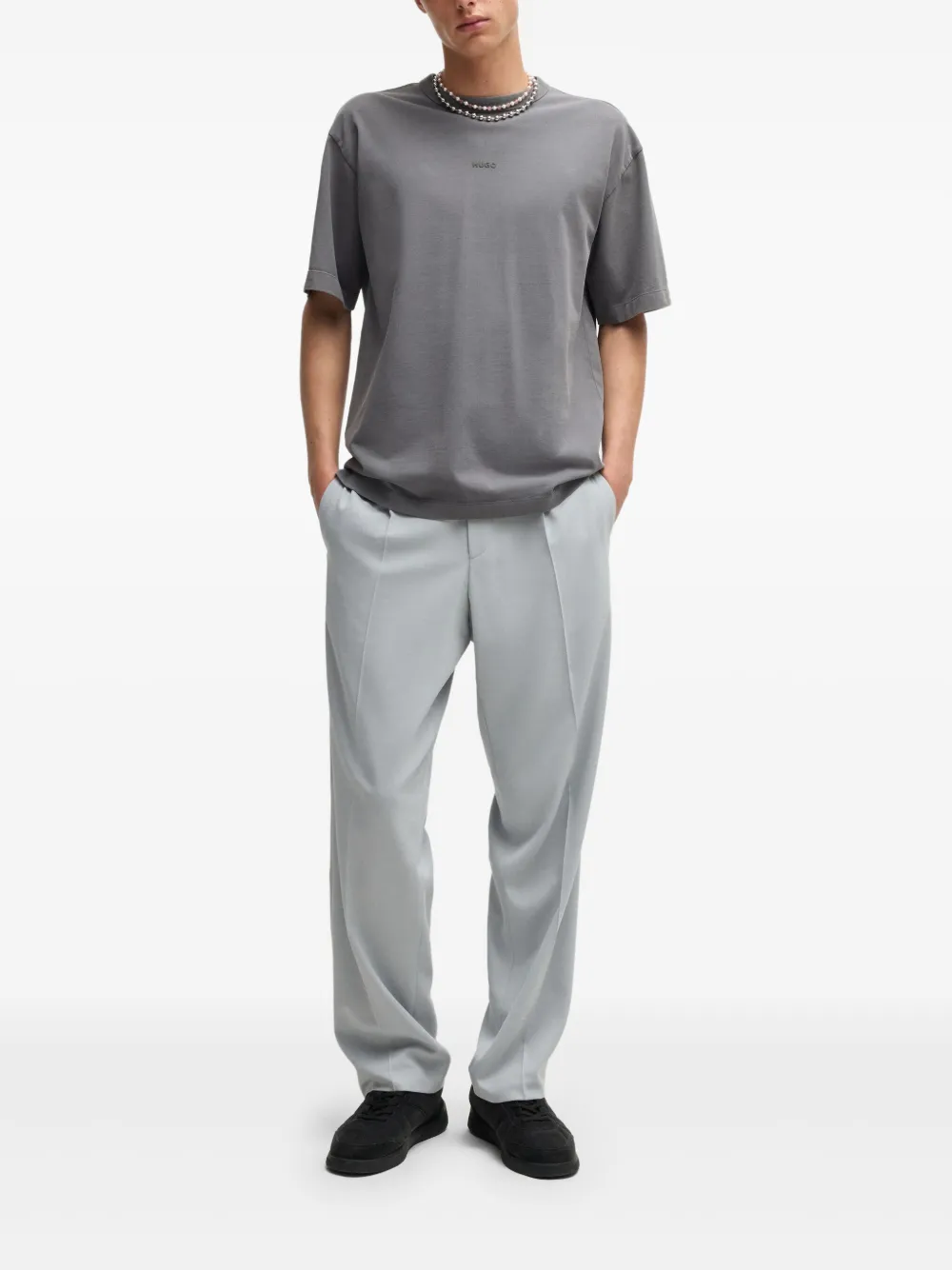 HUGO cotton jersey t-shirt | T-Shirts | Image 2