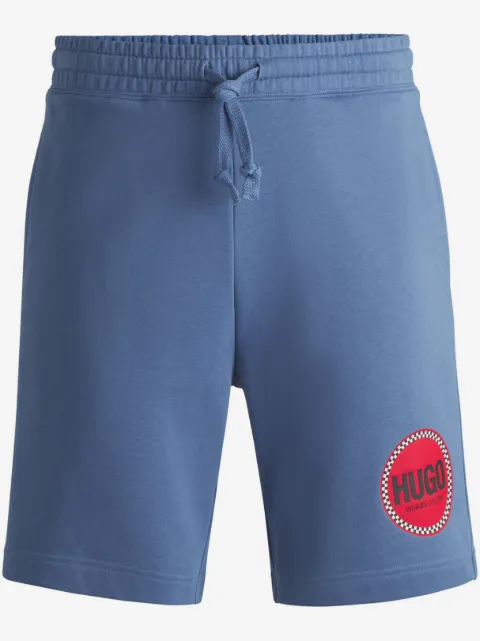 HUGO printed track shorts