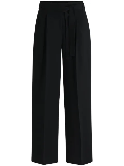 BOSS pantalones de vestir con pinzas