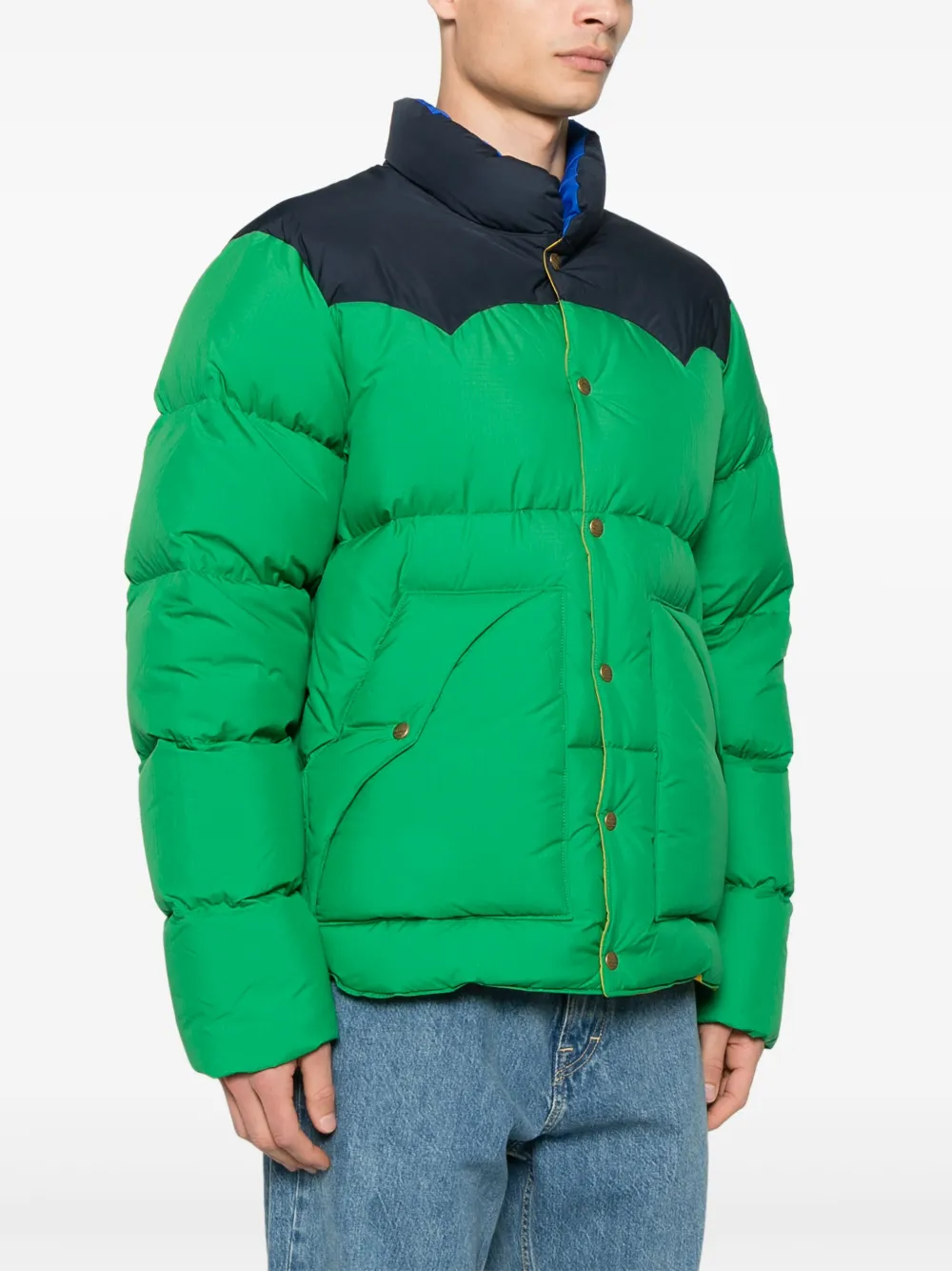 Polo Ralph Lauren Gewatteerd jack Groen