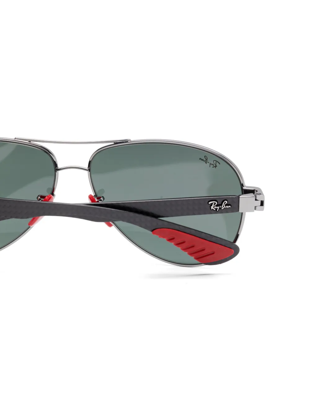 Ray-Ban Zonnebril met piloten montuur Zwart