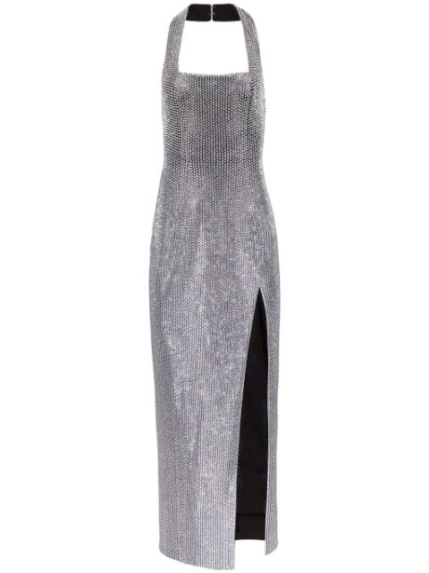 AREA crystal-embellished gown