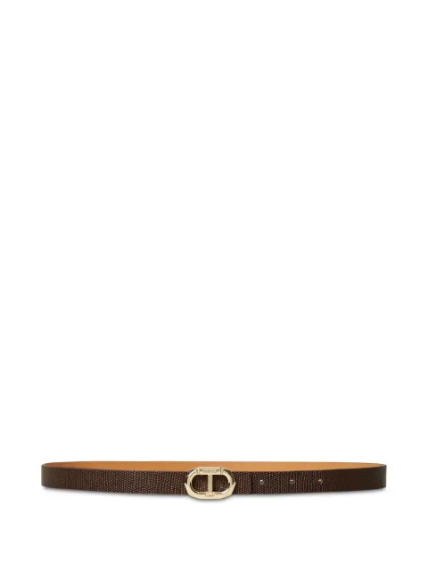TWINSET textured leather belt