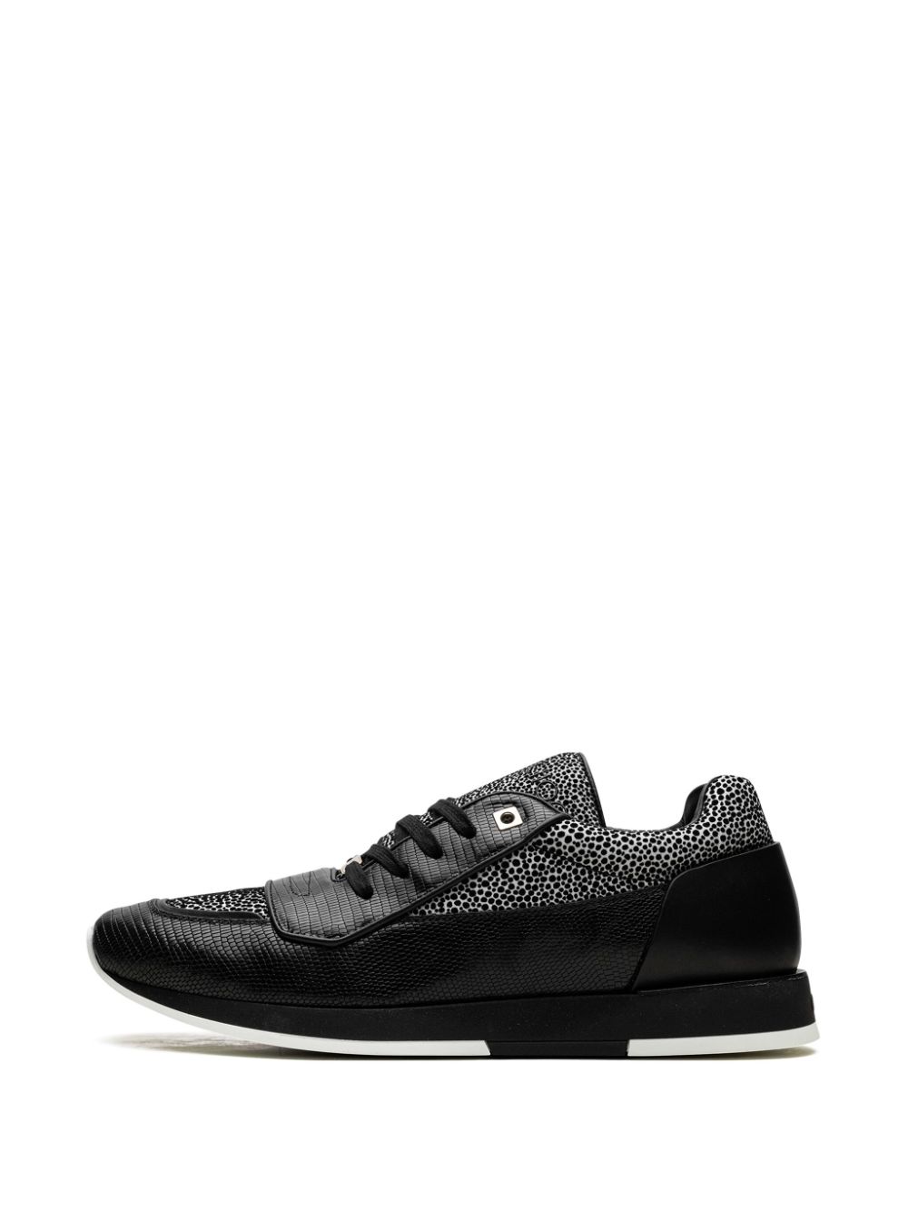 Jimmy Choo Jett Mixed Media sneakers Zwart