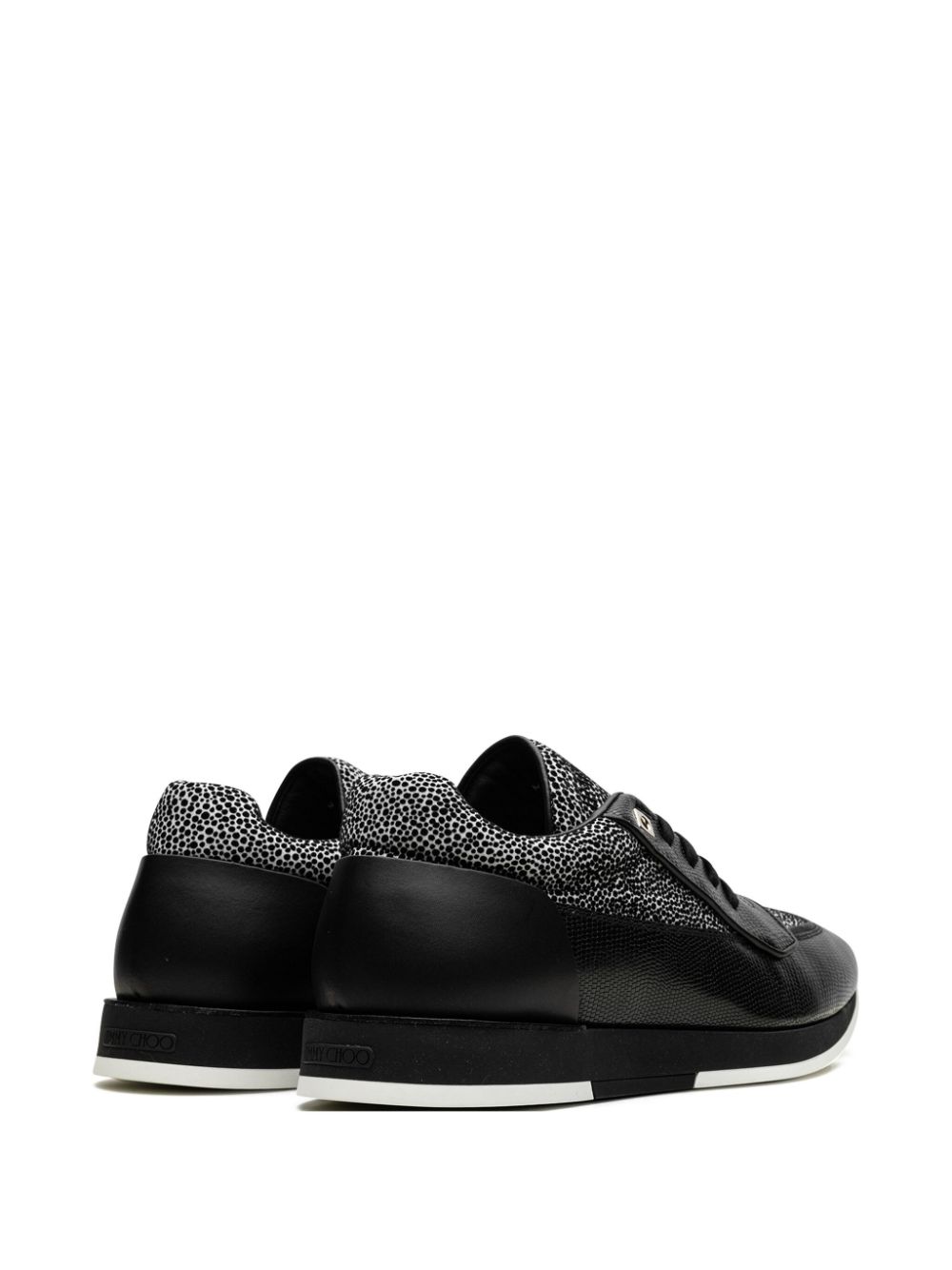 Jimmy Choo Jett Mixed Media sneakers Zwart