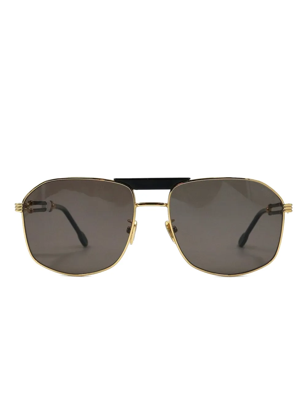 Fred lentes de sol con cadena | dorado | Image 1