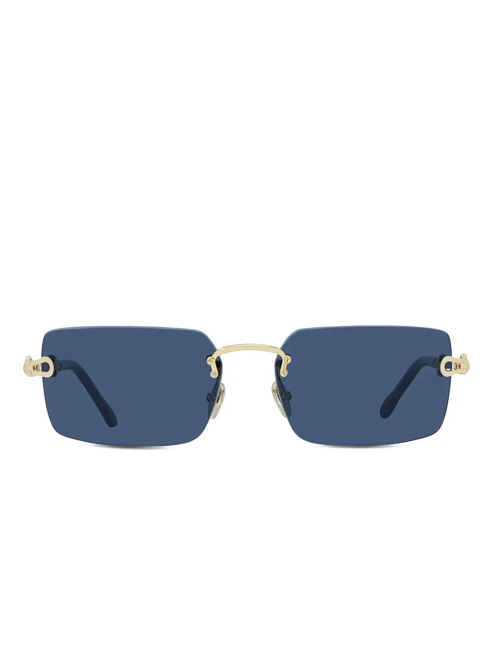 Fred  rimless sunglasses | Gold | Image 1