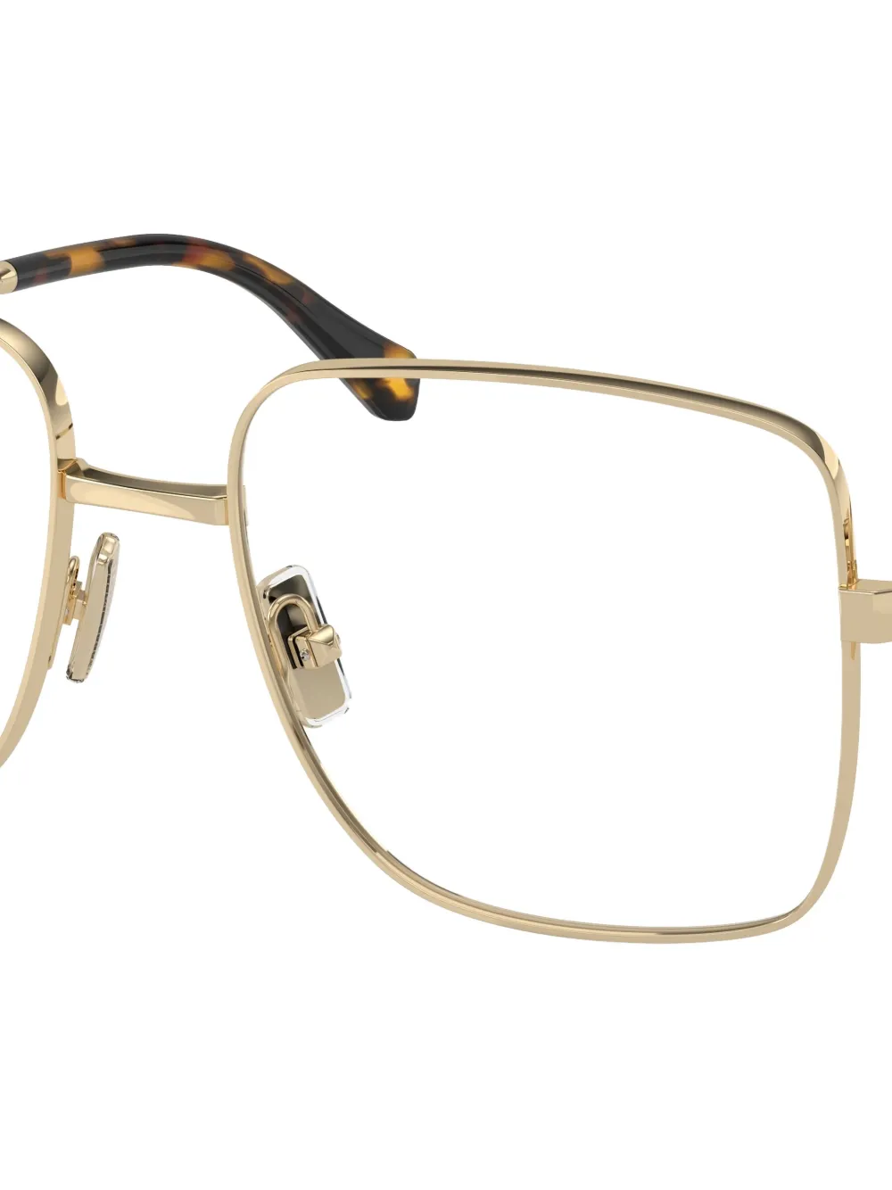 Miu Miu Eyewear lunettes de vue à plaque logo | Image 2
