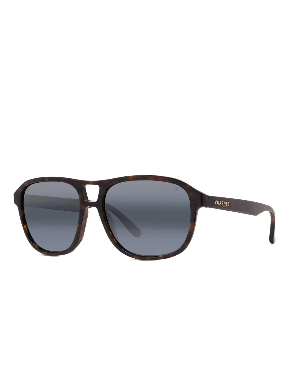 Vuarnet tortoiseshell pilot sunglasses - Bruin
