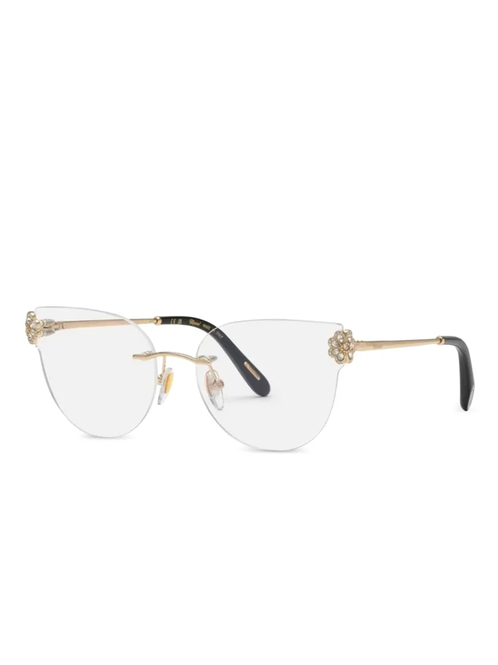 Chopard Eyewear lunettes de vue à ornements | or | Image 1