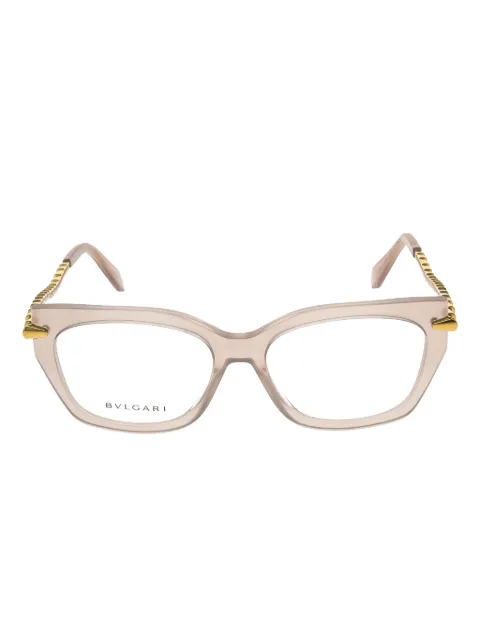 Bvlgari cat-eye embellished glasses