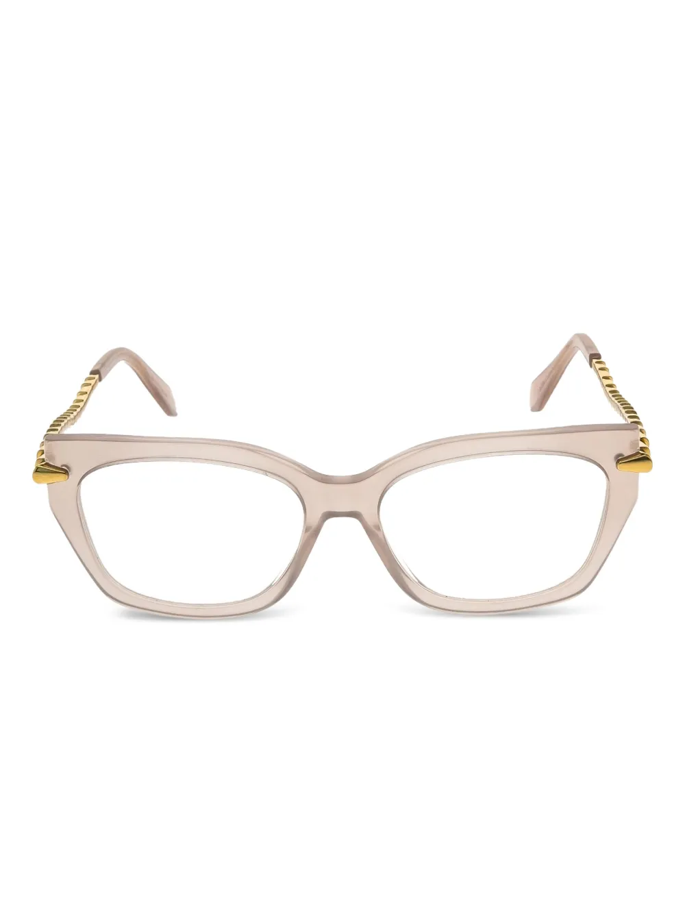 Bvlgari lunettes de vue à monture papillon | tons neutres | Image 1