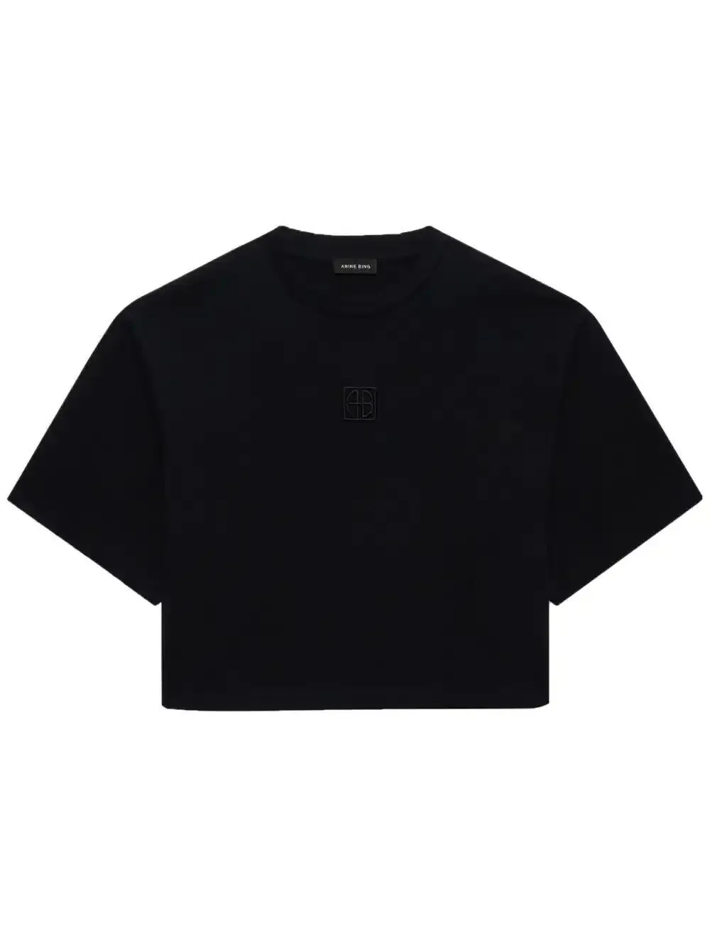 Anine Bing Myers T-shirt In Black
