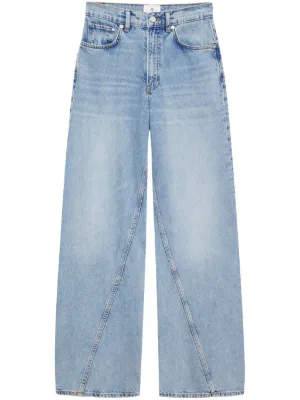 デニム・ジーパン ANINE BING JEANS (A0611429WHD42) ANINE BING Heath Jean - Blizzard Blue