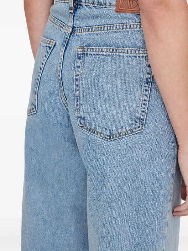 デニム・ジーパン ANINE BING Women Denim Pants A 06 10584 WHD45 BLUE anine-bing-jean-bleu-ciel-