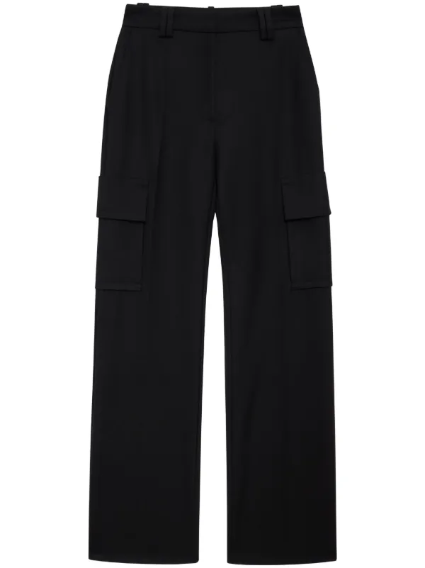 【関税込み】ANINE BING カーキ Dayton カーゴパンツ ANINE BING Dayton カーゴパンツ | ブラック | FARFETCH JP