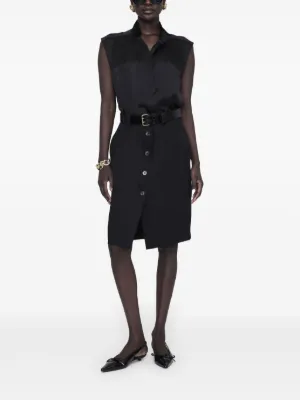 【ANINE BING】erin silk-charmeuse ミディ スカート ANINE BING Eliana silk-charmeuse midi dress | NET-A-PORTER