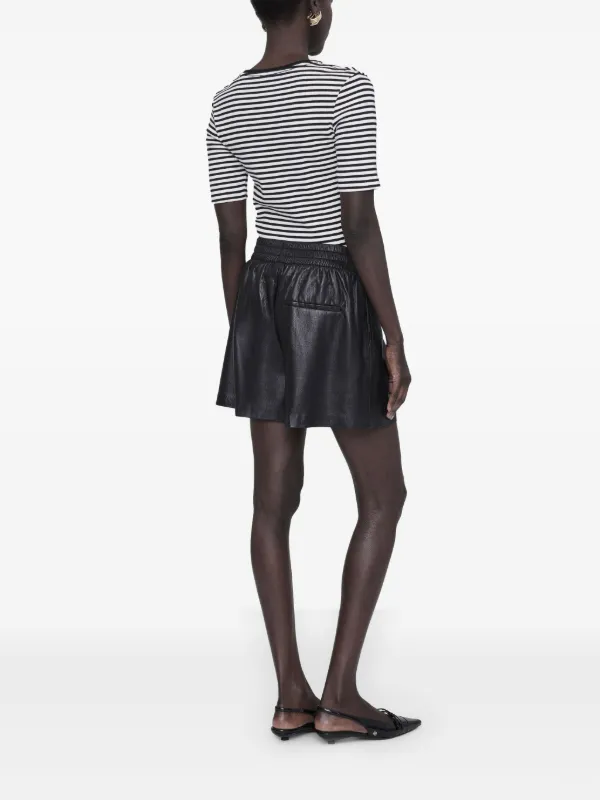 【関税込み】ANINE BING ショートパンツ ANINE BING Kam ショートパンツ | ブラック | FARFETCH JP