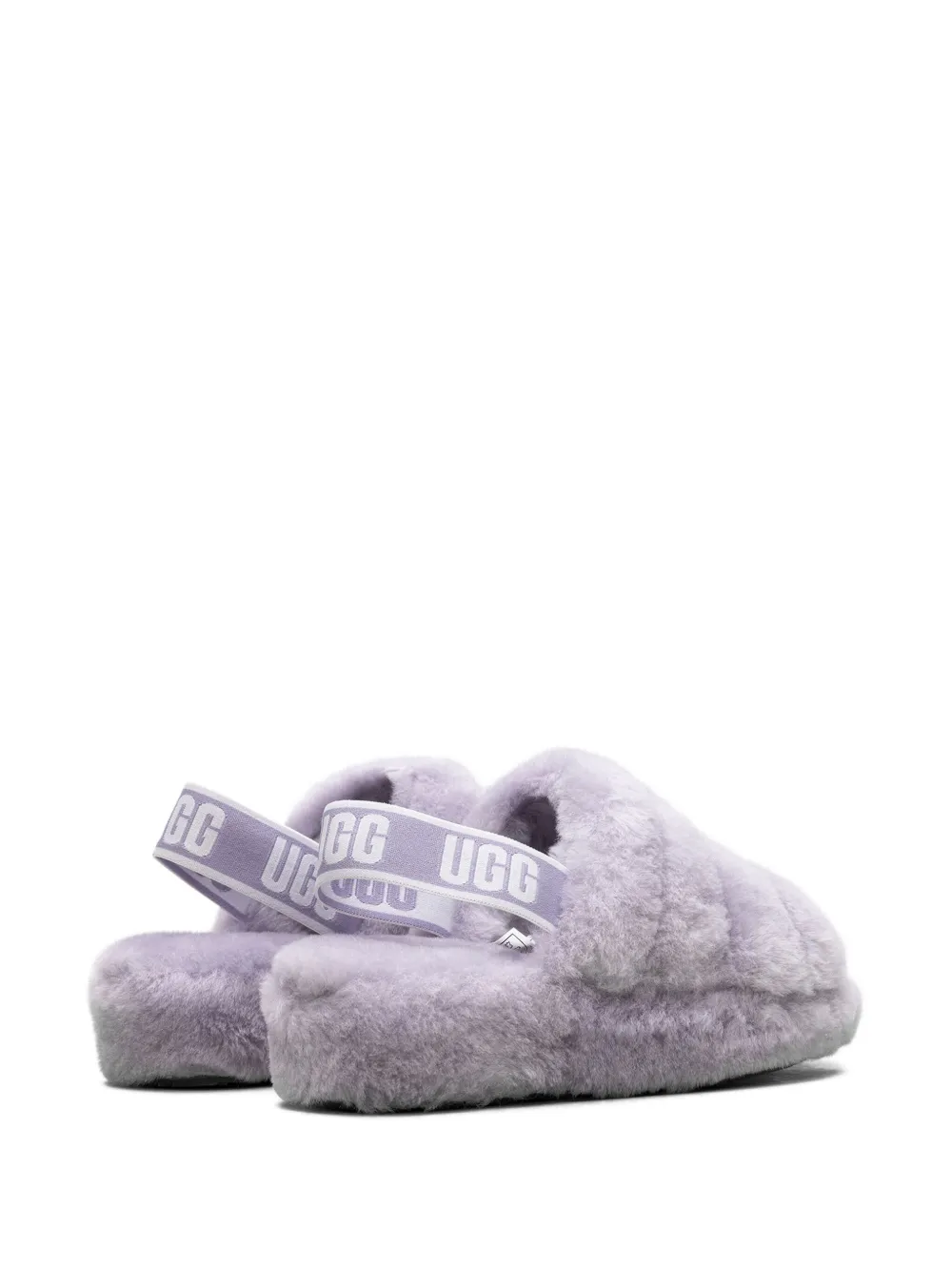 UGG Fluff Yeah "Grey Purple" slippers Paars
