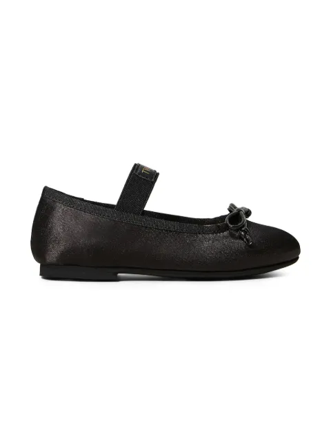 TWINSET Kids flats de satén