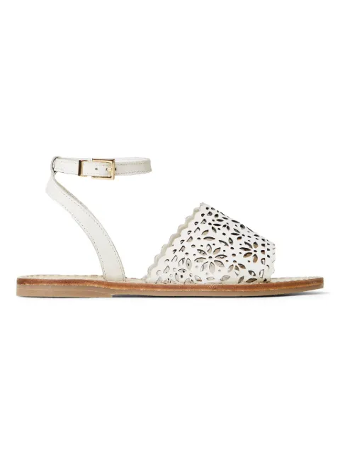 TWINSET Kids sandales en cuir à brides