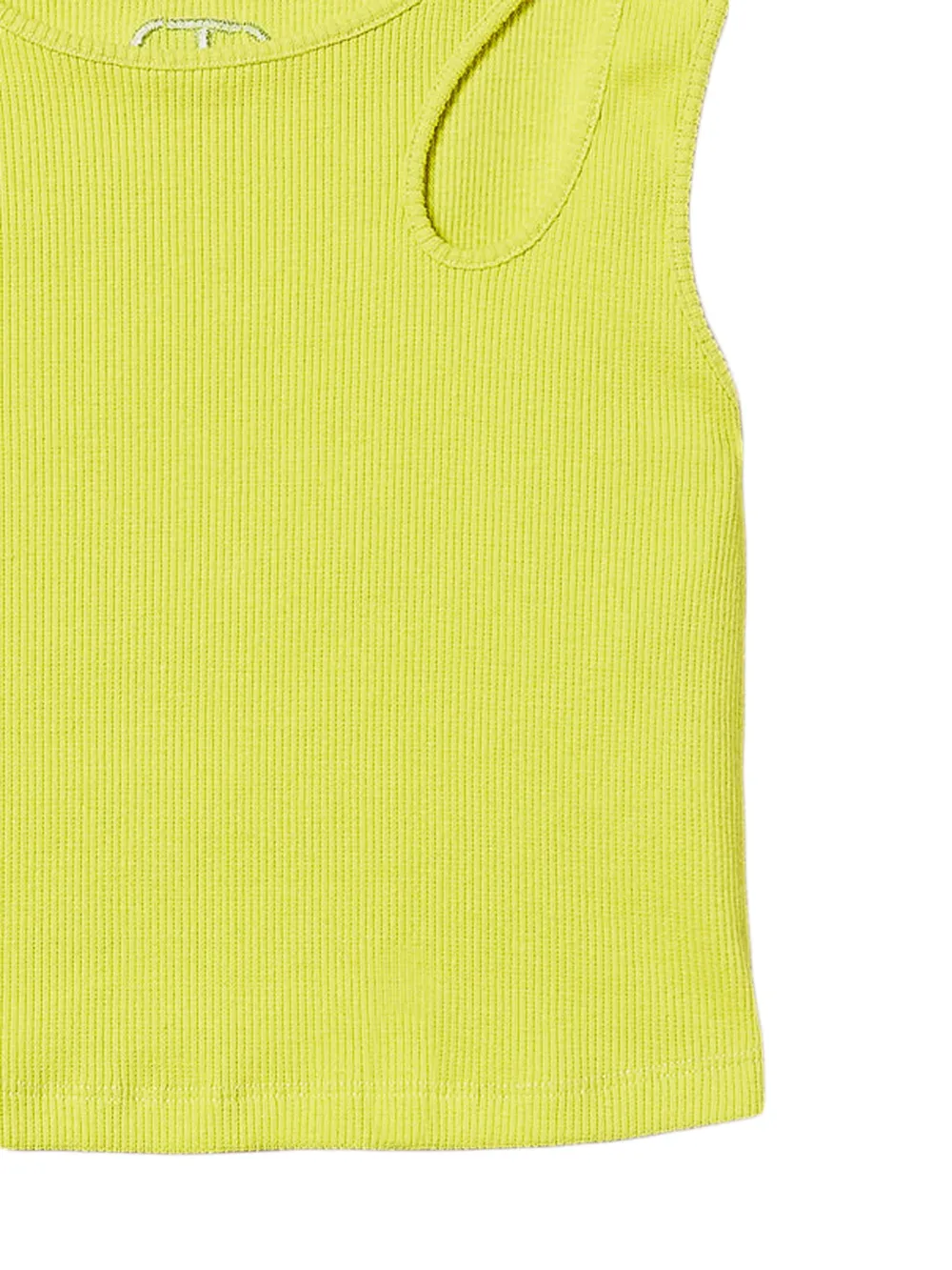 TWINSET Kids cut-out ribbed tank top | Girls T-Shirts | Image 2