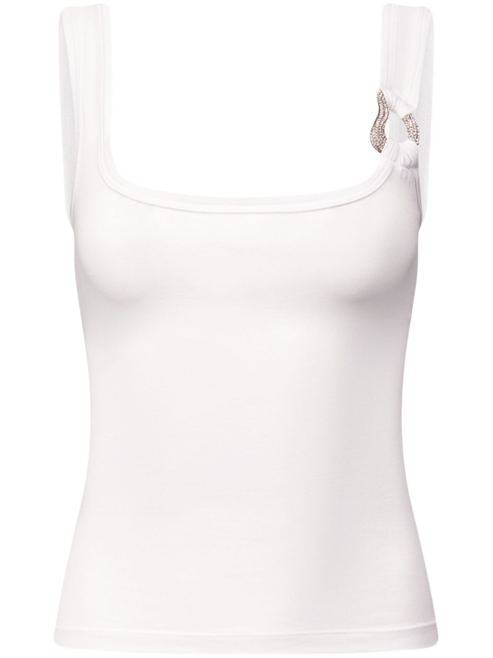 ring-detail tank top