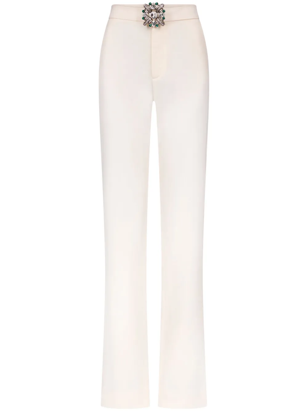 crystal brooch trousers