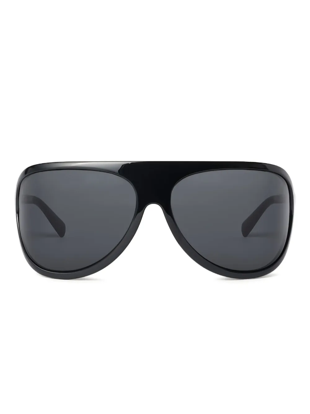 Miu Miu Eyewear geometric-frame sunglasses | Black | Image 1