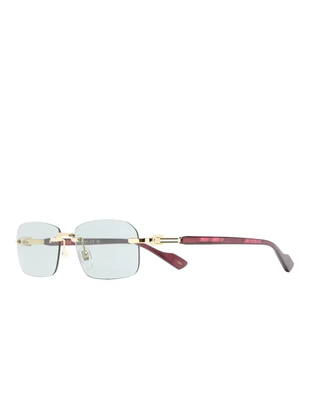 Gucci Eyewear rimless sunglasses - Bruin