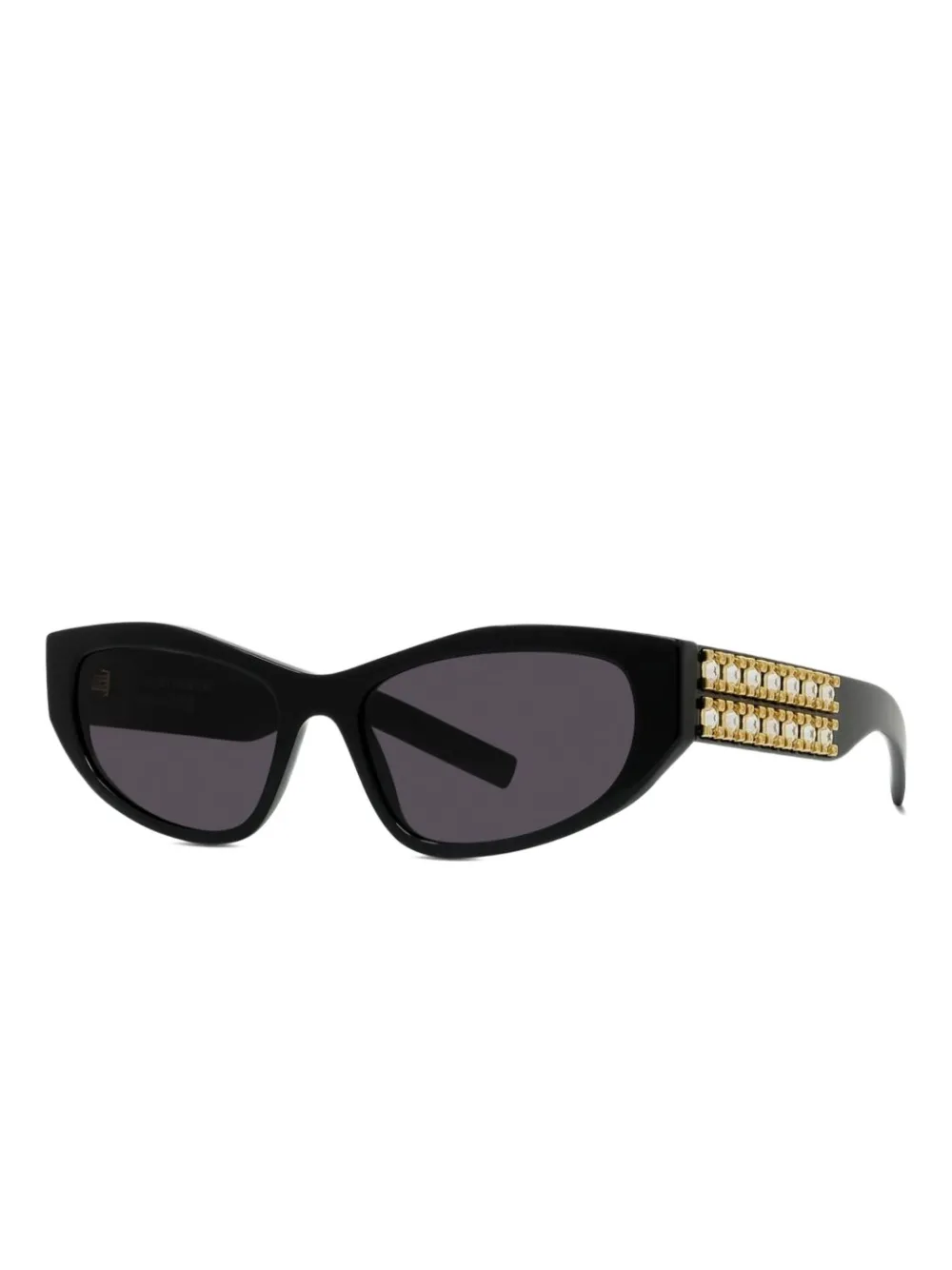 Givenchy Eyewear Plumeties pearl-embellished sunglasses - Zwart