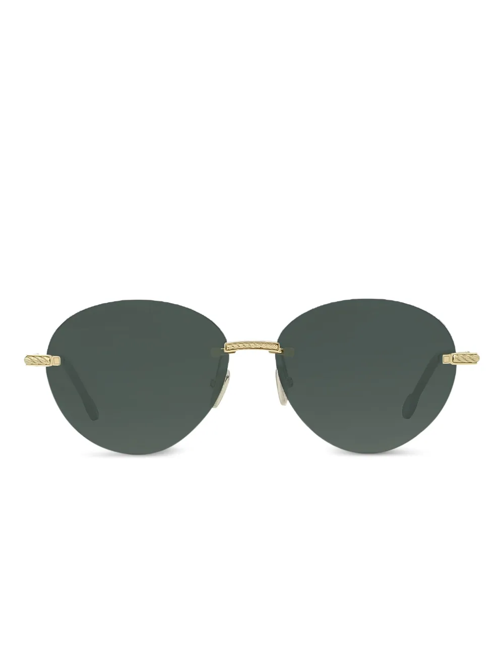 Fred Force 10 cable-detail sunglasses | Gold | Image 1